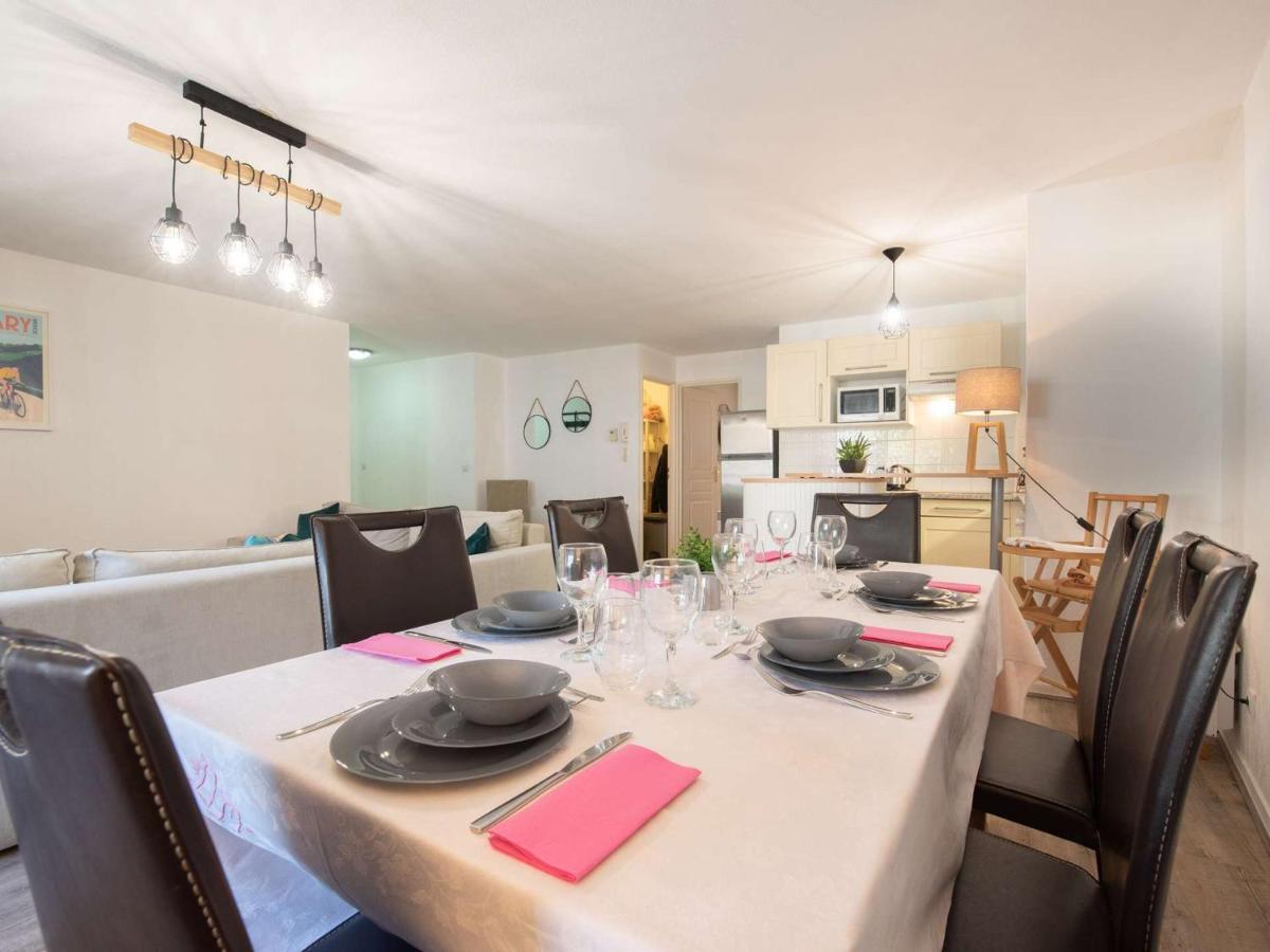 Appartement 6 Pers, Centre St-Lary, 2 Ch + Cabine, Garage, Balcon, Et Ascenseur - Fr-1-296-361 Saint-Lary-Soulan Eksteriør bilde